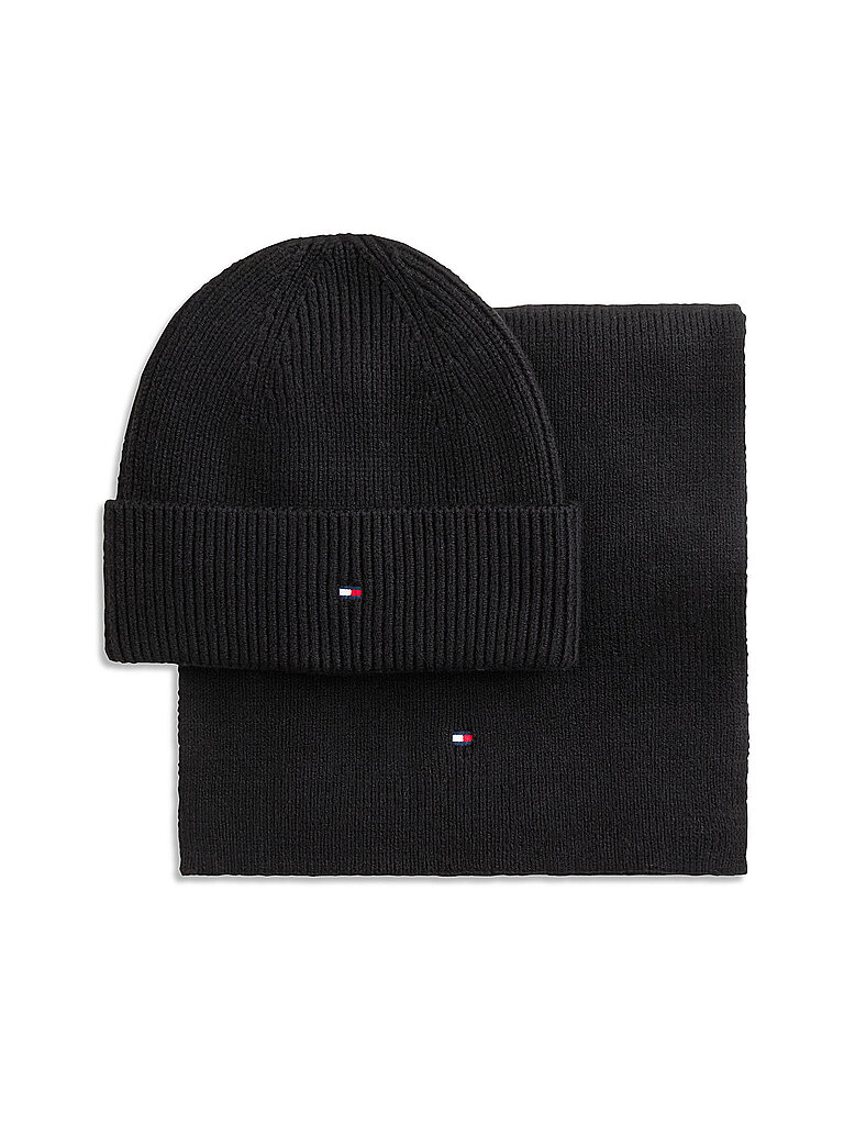 TOMMY HILFIGER Ensemble 2 pièces bonnet et écharpe camel - vue 3