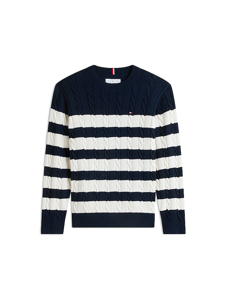 Vêtements Tommy Hilfiger Cotton Cable Sweater KB0KB09753 pour Accessoires - vue 10