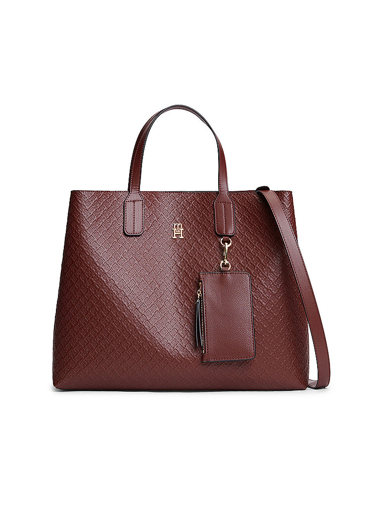 Sac Tommy Hilfiger Aw0aw18923 Th Icon Satchel Mono Unique