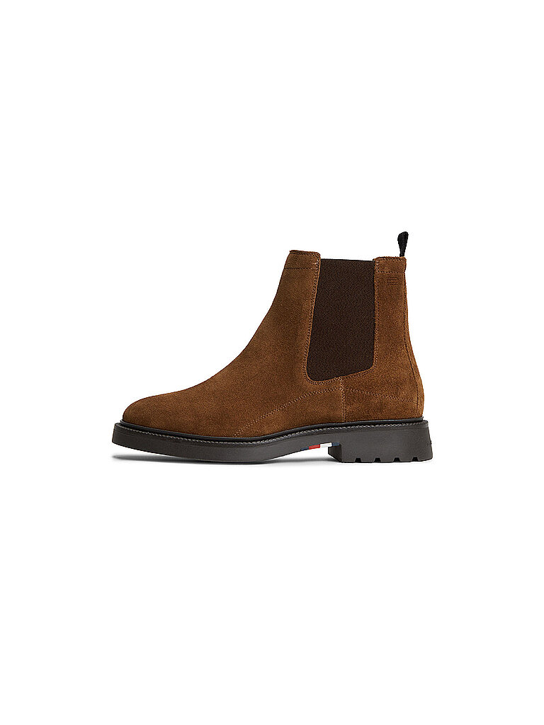 TOMMY HILFIGER Chelsea Boots camel
