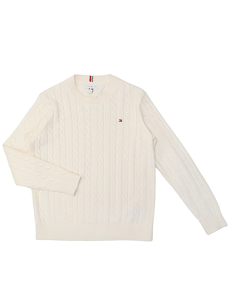 Vêtements Tommy Hilfiger Cotton Cable Sweater KB0KB09753 pour Accessoires - vue 5