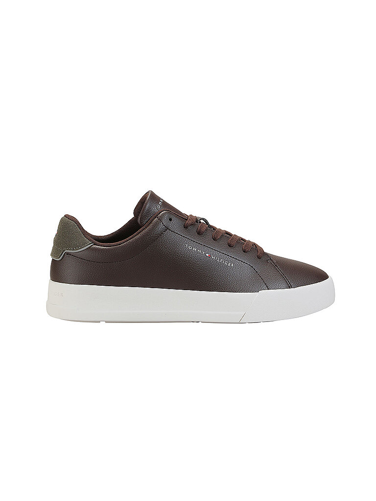 Baskets Tommy Hilfiger Th Court Lth Detail pour - vue 2