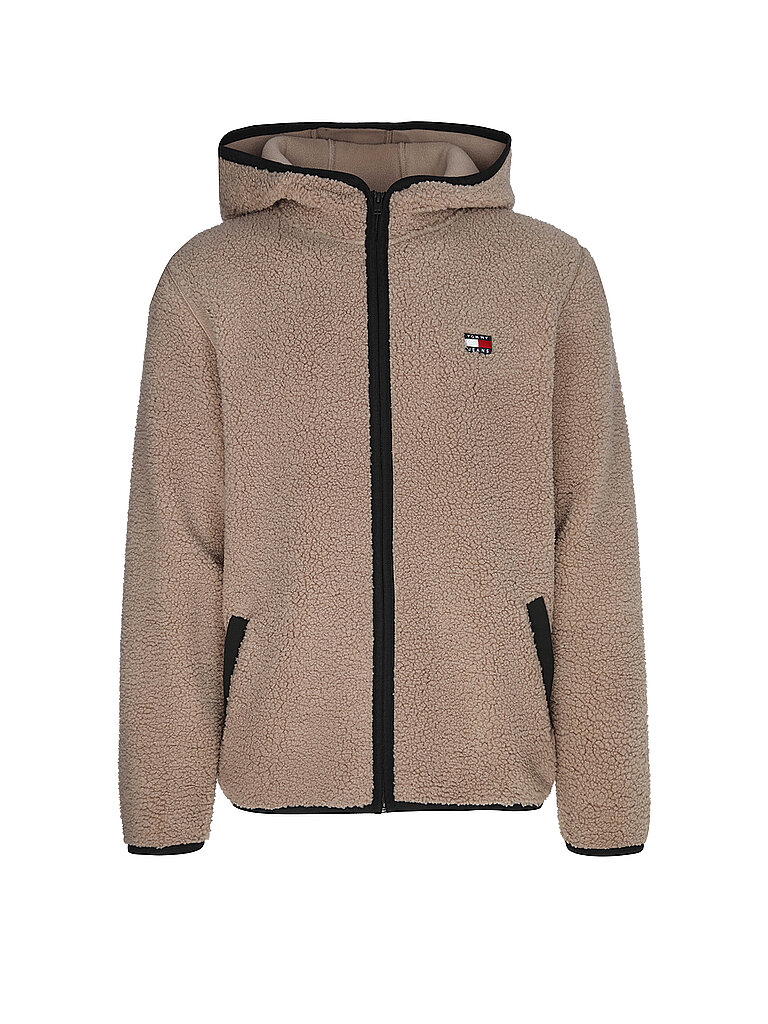 Veste en polaire beige XL