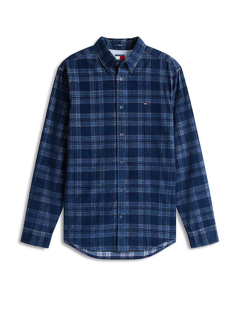 Tommy Jeans Chemise bleu marine S