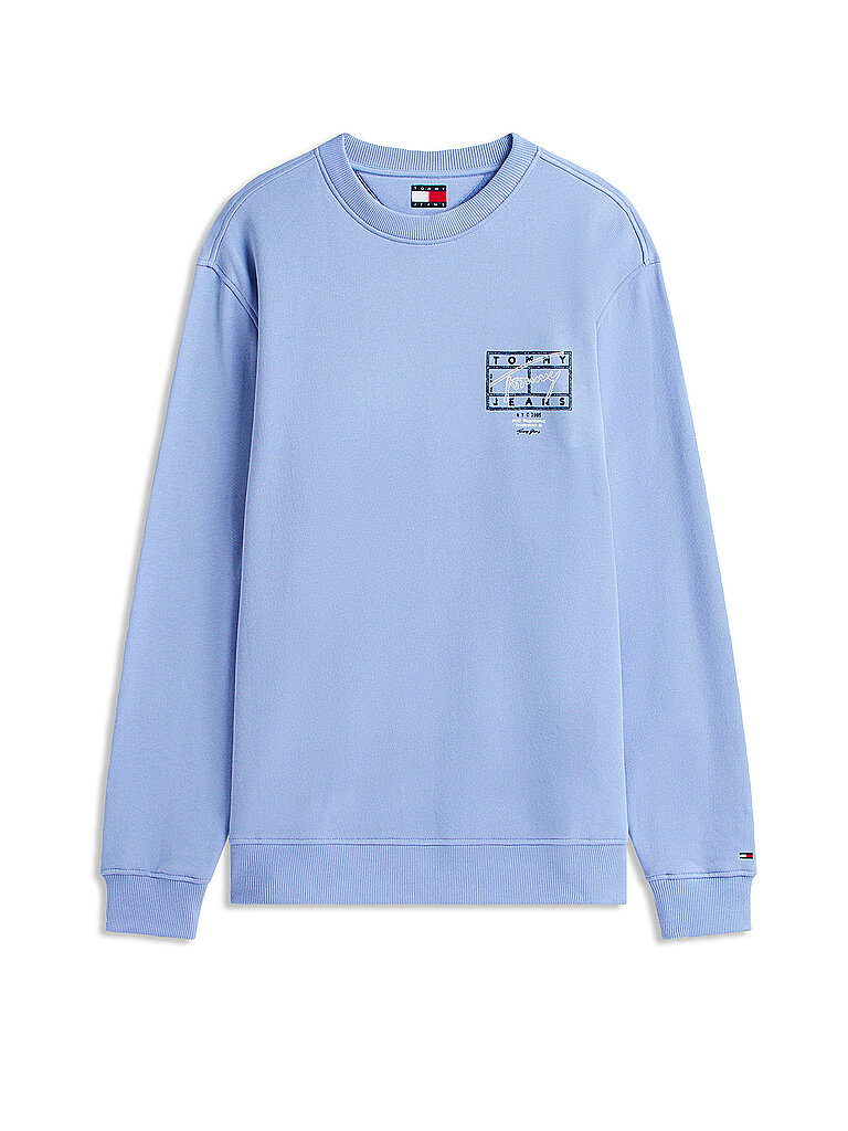Sweat-shirt bleu clair XL