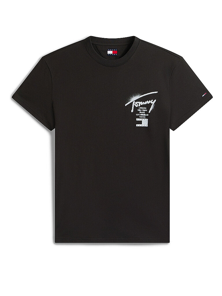 Tommy Jeans T-Shirt noir XXL