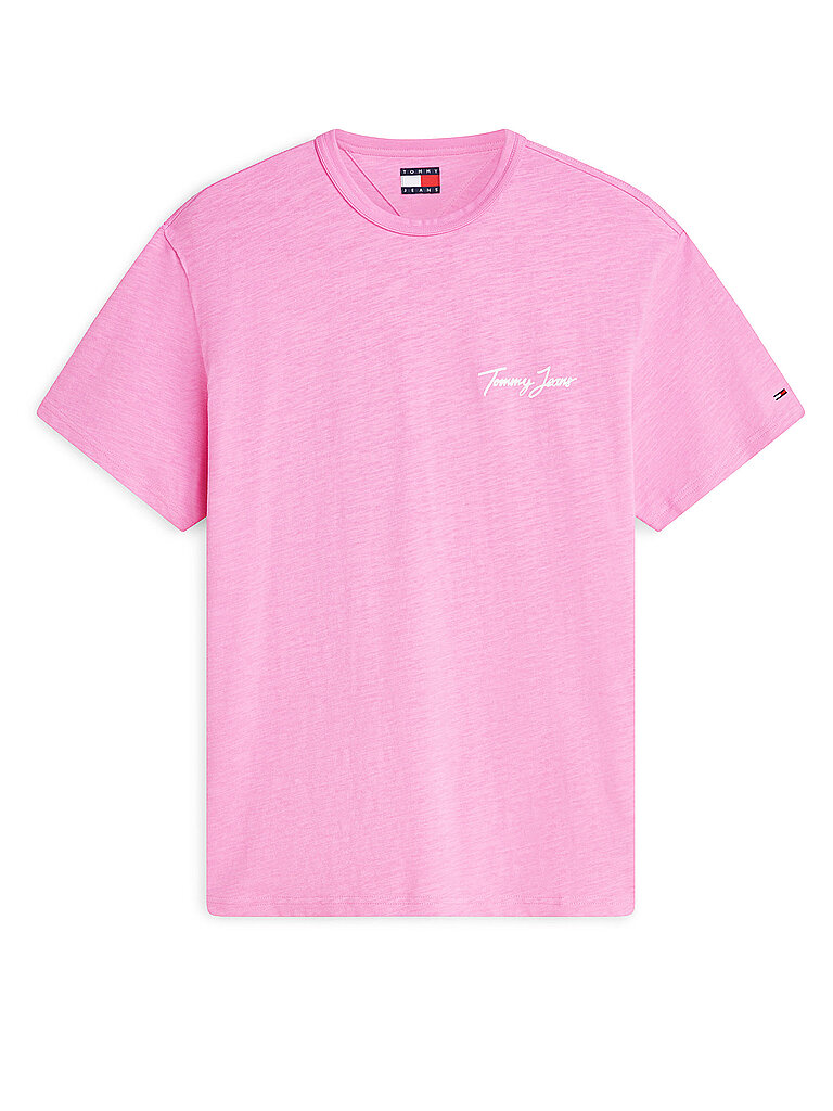 Tommy Jeans T-Shirt rose XXL