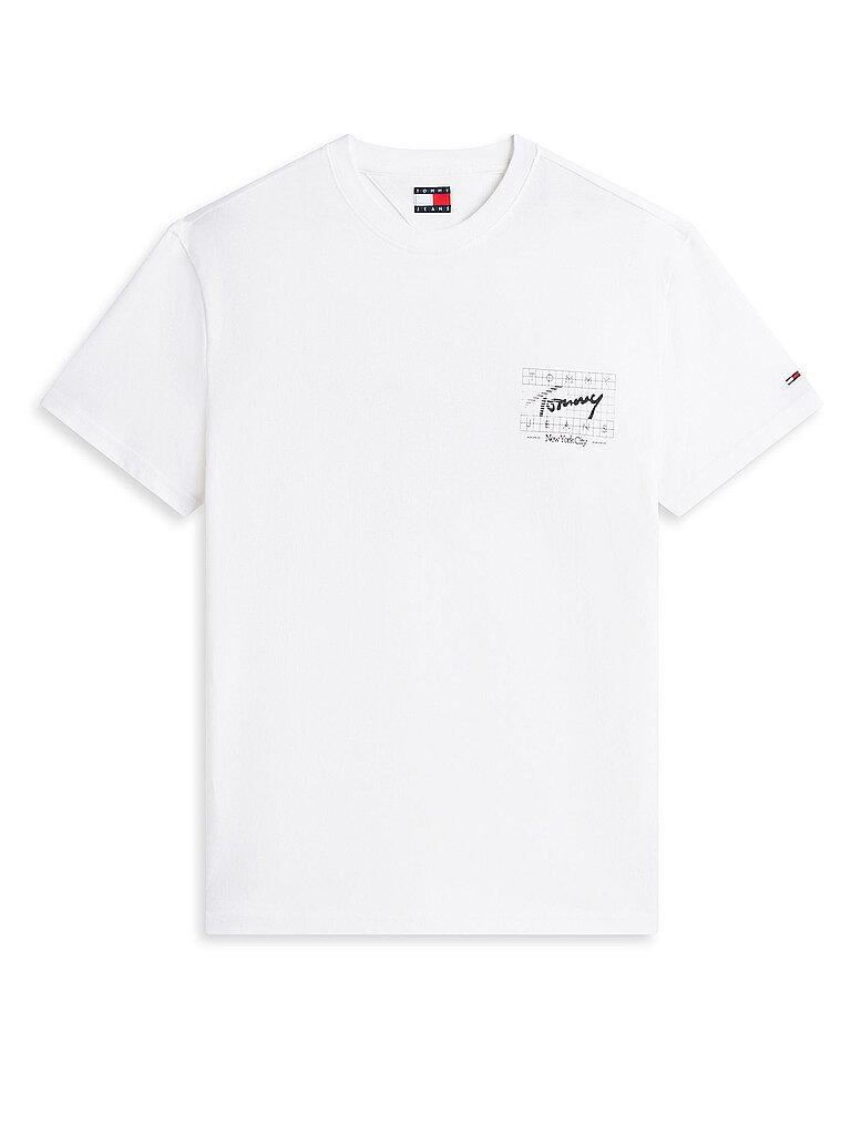 Vêtements Tommy Jeans Tjm Reg Sign Flag Ss pour Homme