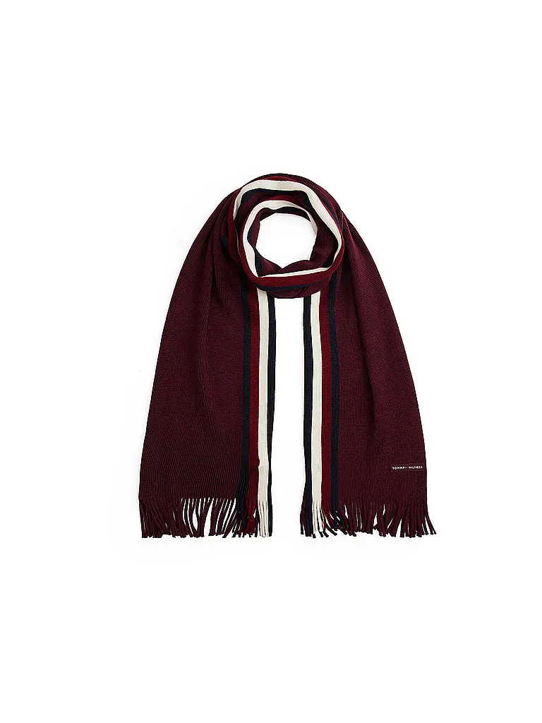 TOMMY HILFIGER | Écharpe | dunkelrot