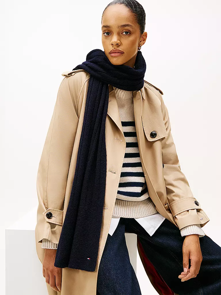 TOMMY HILFIGER | Écharpe | Bleu foncé