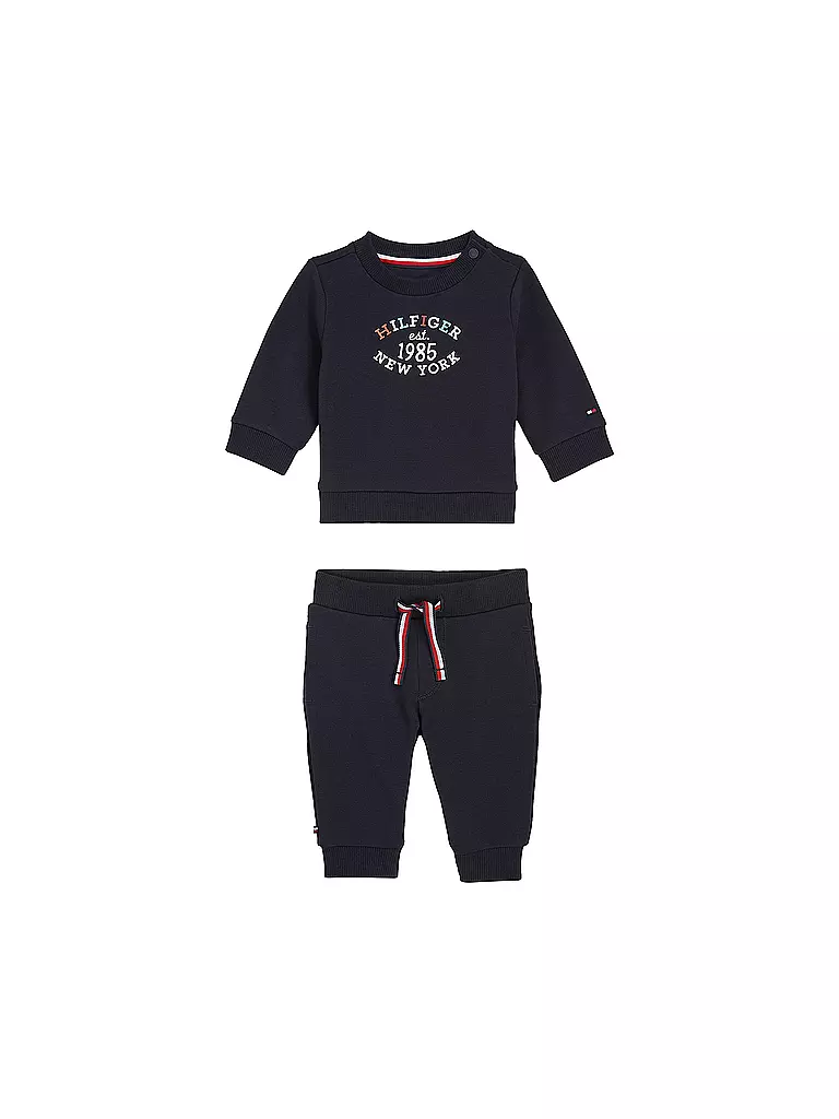 TOMMY HILFIGER | Baby Set 2-teilig Sweater und Hose | Bleu foncé