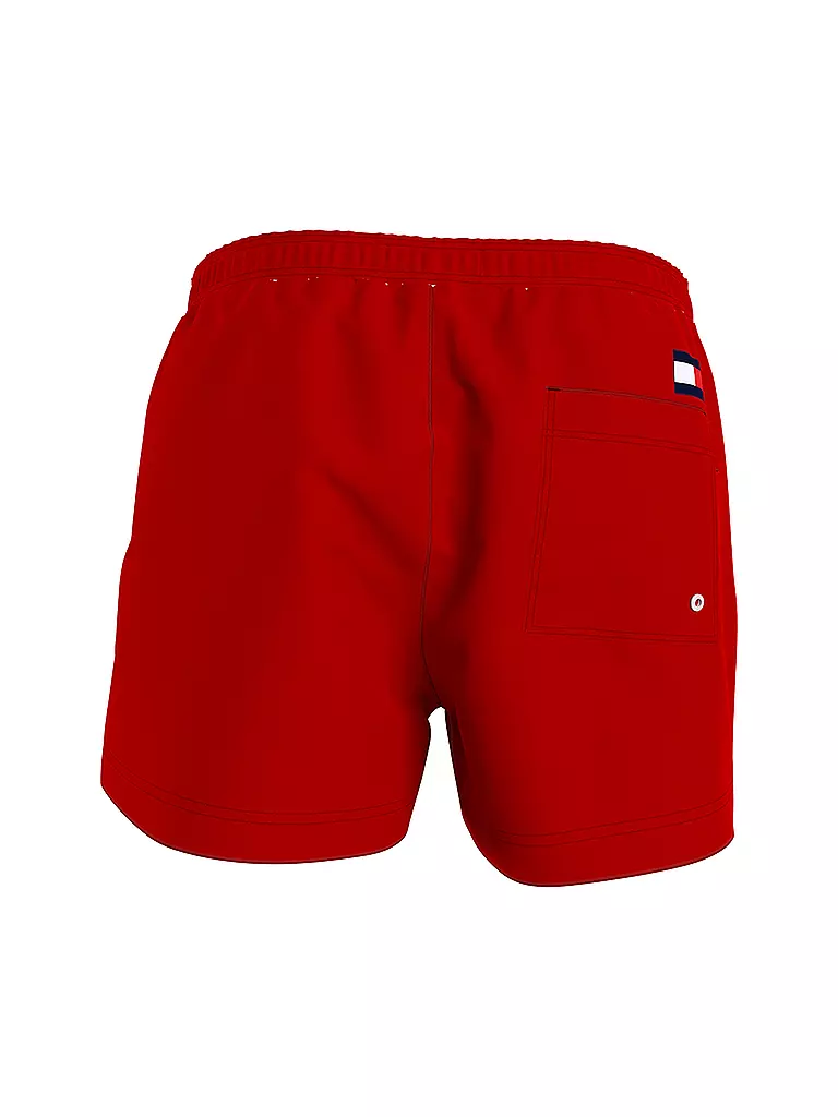 TOMMY HILFIGER | Badeshorts | Rouge
