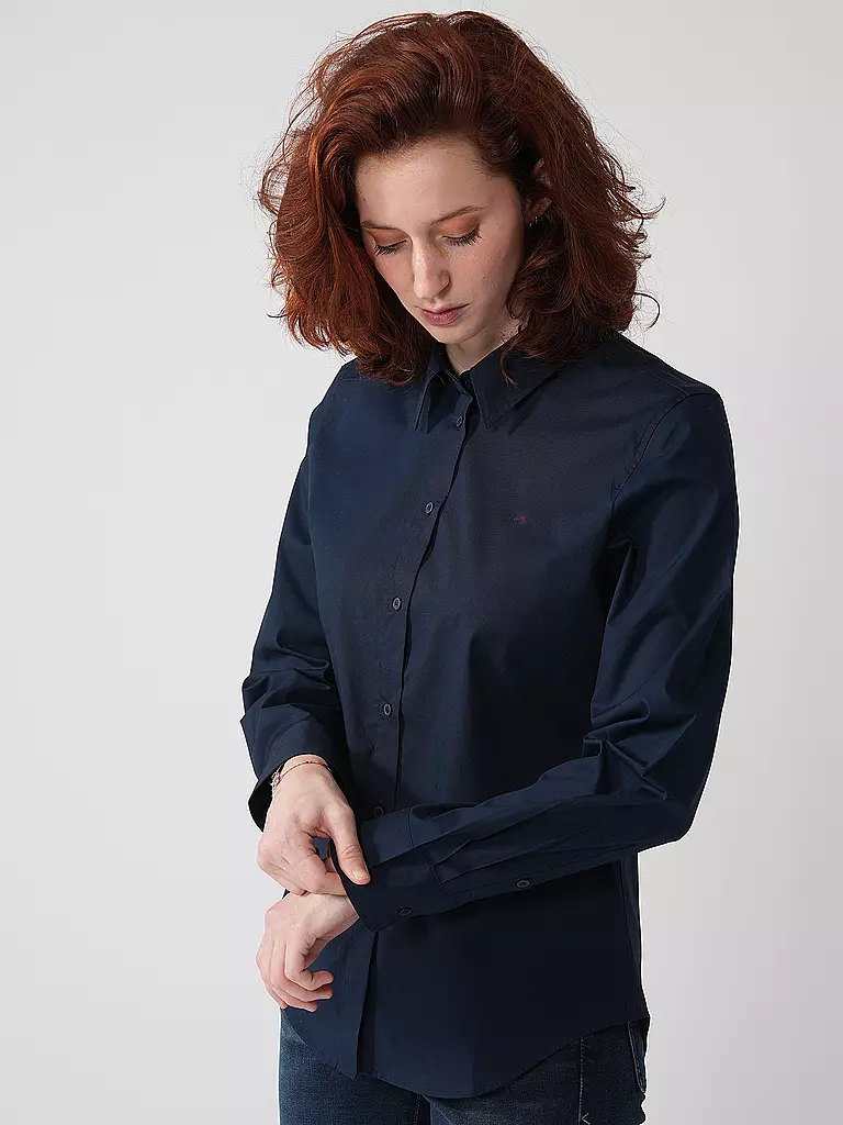 TOMMY HILFIGER | Blouse coupe droite | dunkelblau