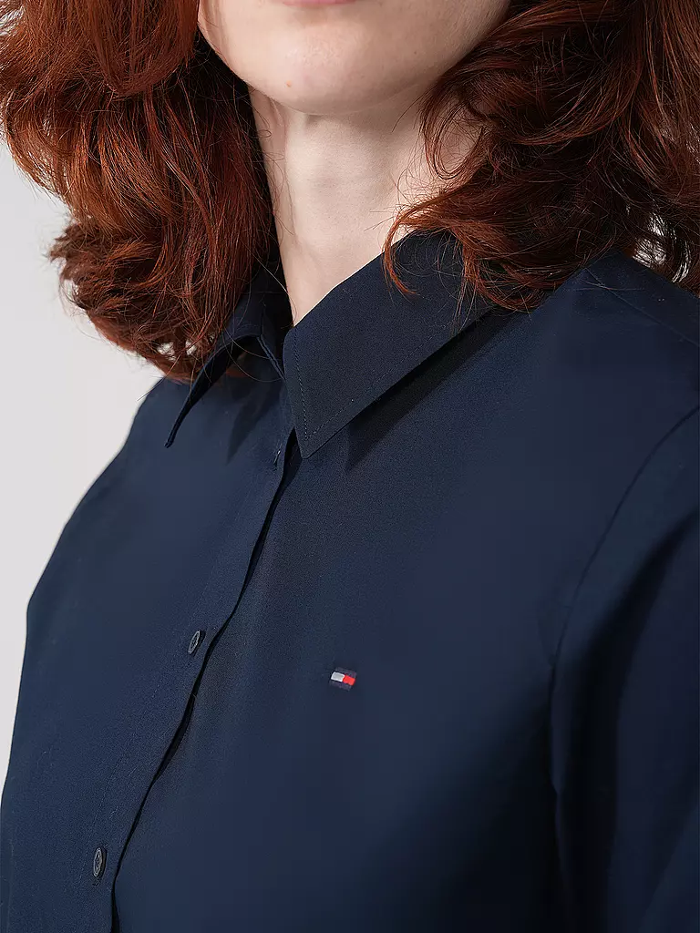 TOMMY HILFIGER | Blouse coupe droite | dunkelblau