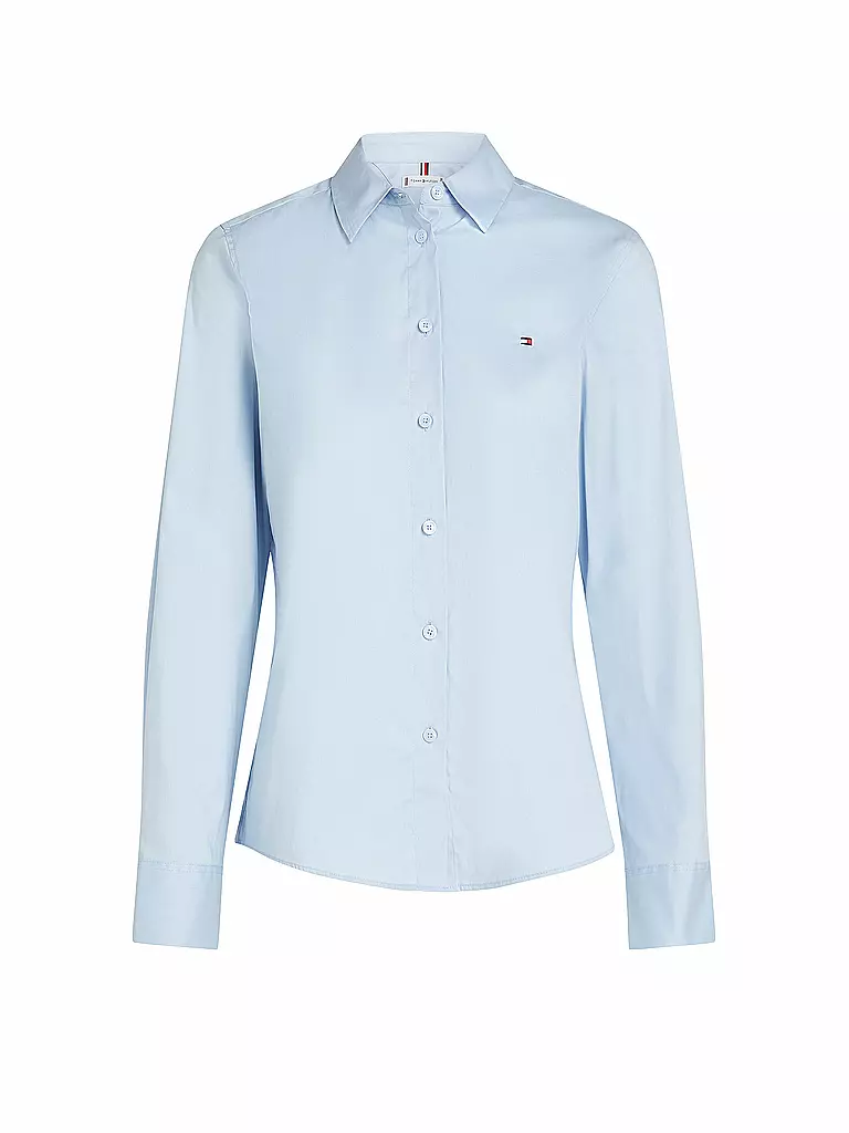 TOMMY HILFIGER | Blouse Coupe Standard | Bleu