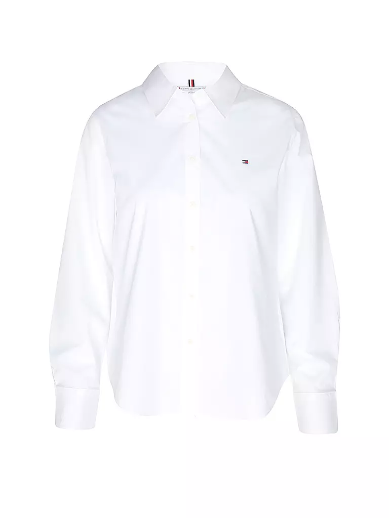 TOMMY HILFIGER | Blouse Coupe Standard | weiss