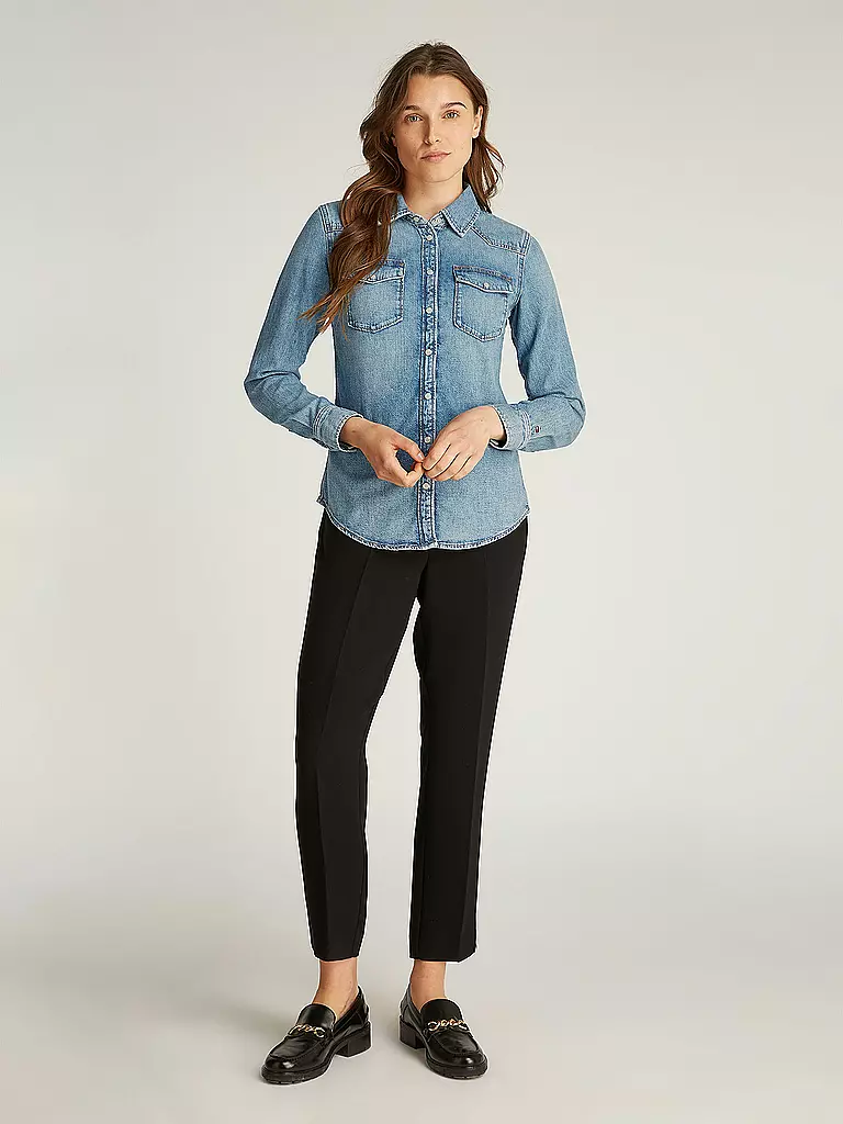TOMMY HILFIGER | Blouse en jean | Bleu