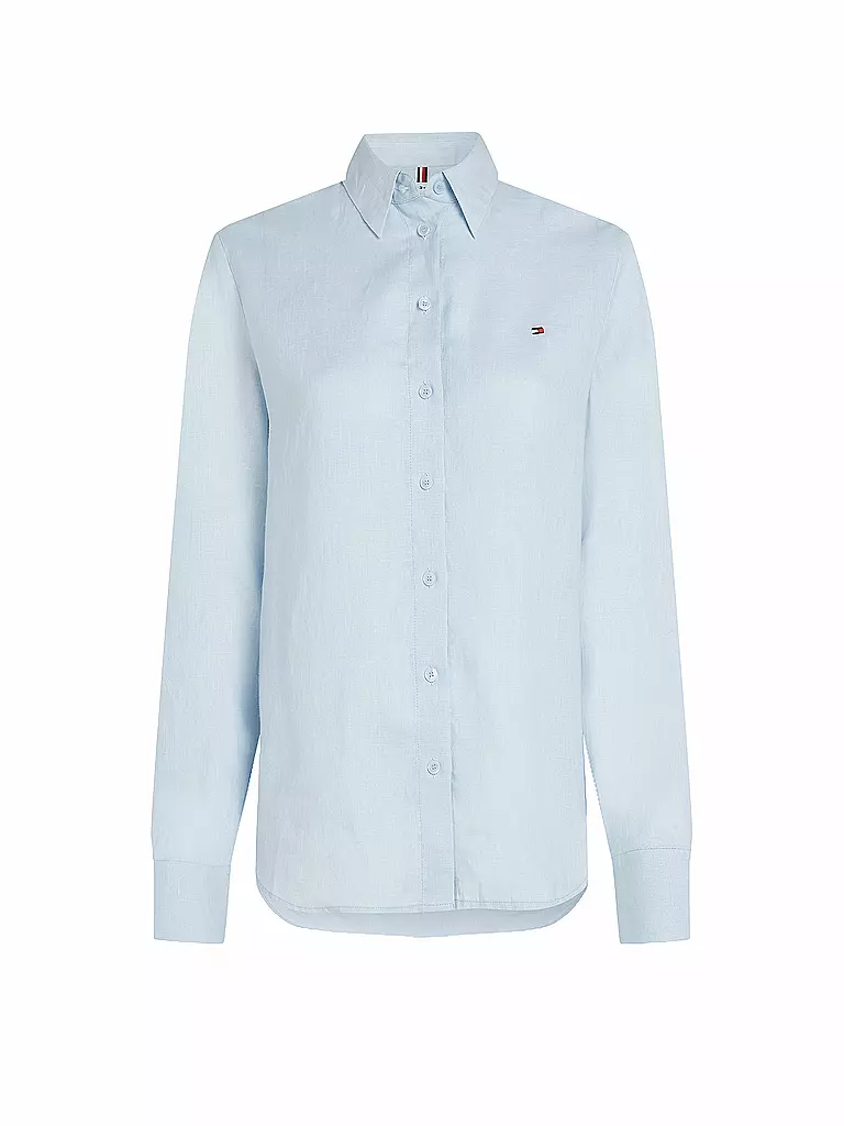 TOMMY HILFIGER | Blouse en lin | hellblau