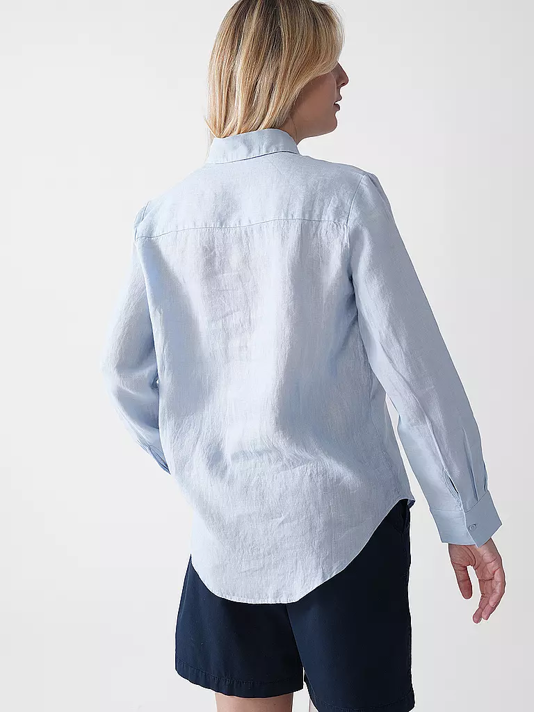TOMMY HILFIGER | Blouse en lin | hellblau