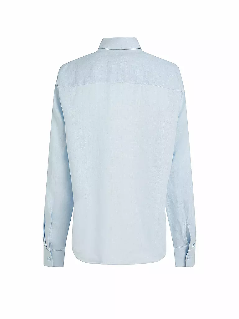 TOMMY HILFIGER | Blouse en lin | hellblau
