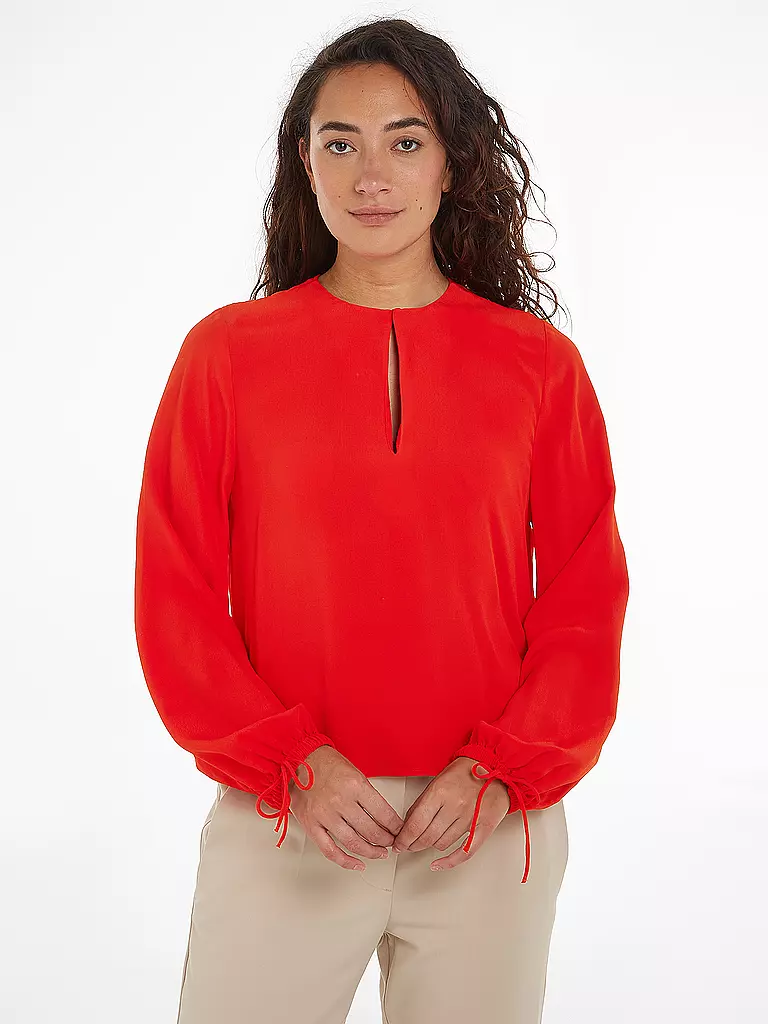 TOMMY HILFIGER | Blouse-chemise | rot