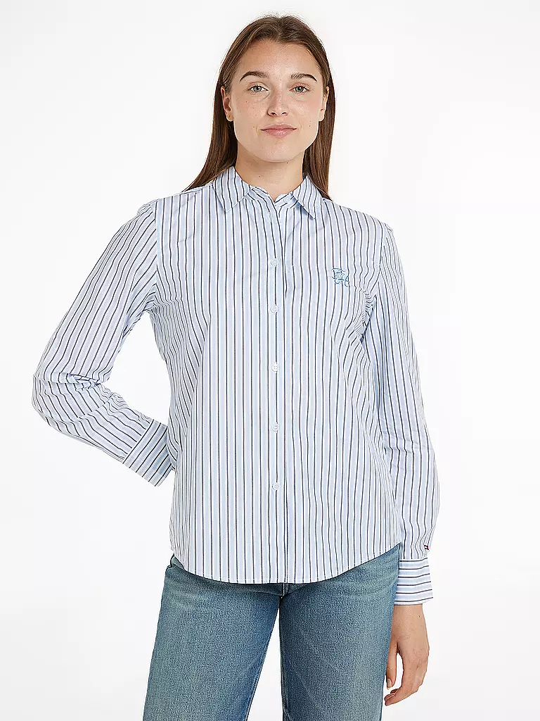 TOMMY HILFIGER | Bluse  | Bleu clair