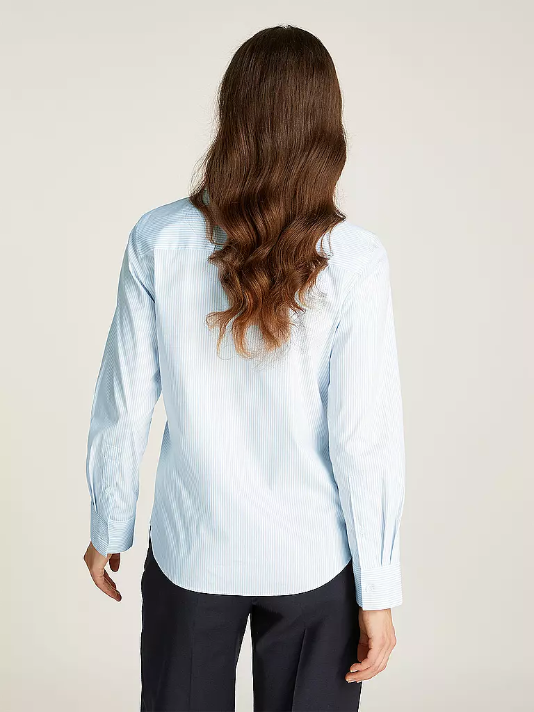TOMMY HILFIGER | Bluse Regular Fit | Bleu clair