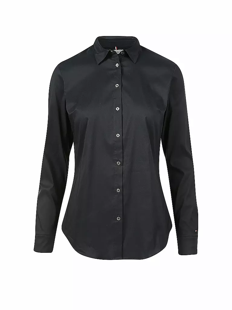 TOMMY HILFIGER | Bluse Slim Fit | Bleu