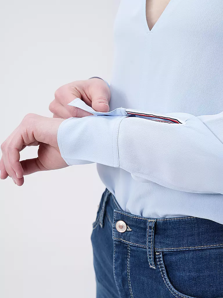 TOMMY HILFIGER | Bluse | Bleu clair