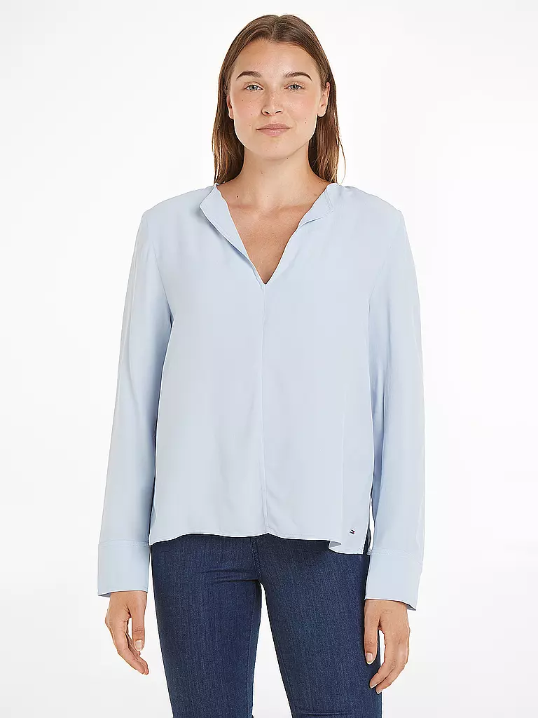TOMMY HILFIGER | Bluse | Bleu clair