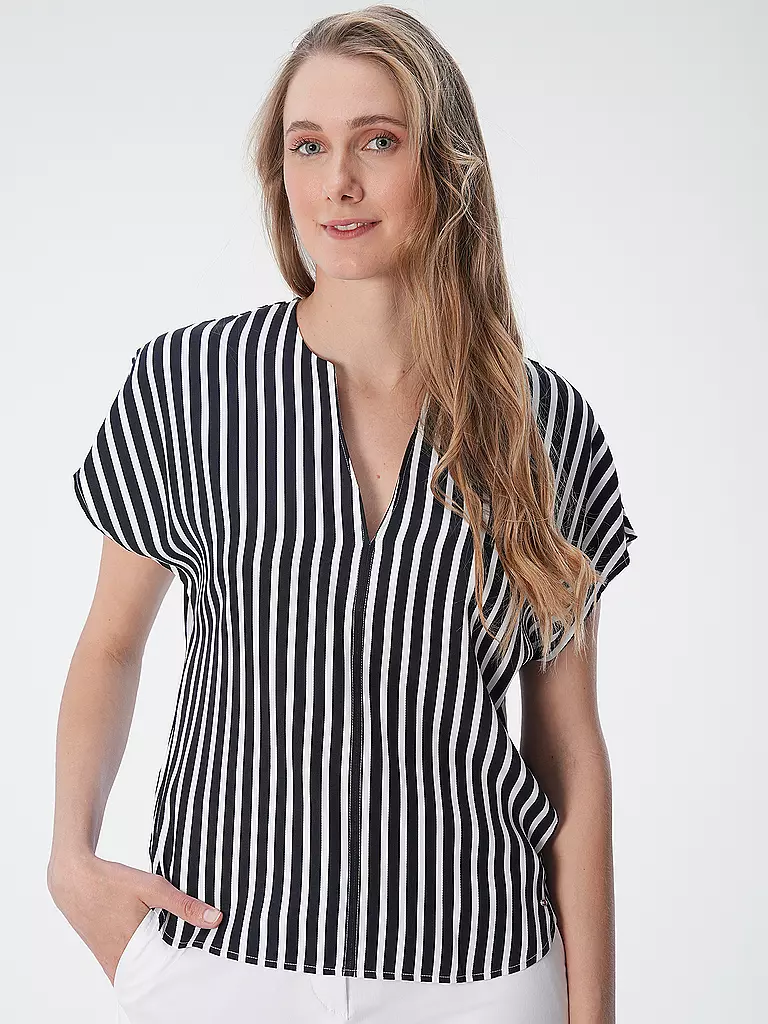 TOMMY HILFIGER | Blusenshirt  | Bleu foncé