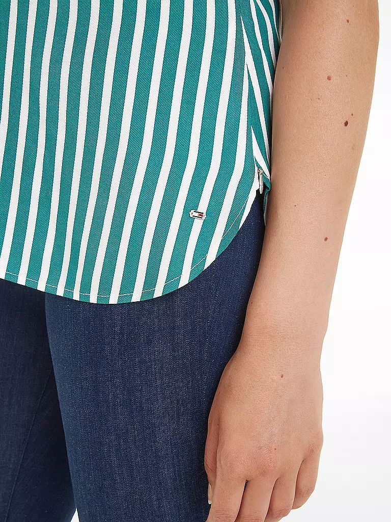 TOMMY HILFIGER | Blusenshirt  | Vert