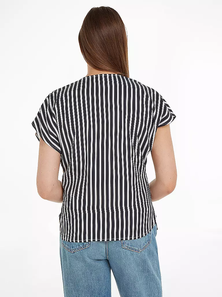 TOMMY HILFIGER | Blusenshirt  | Bleu foncé