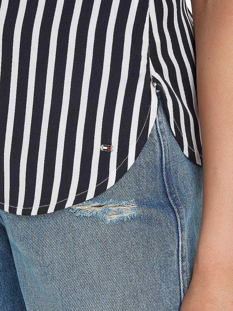 TOMMY HILFIGER | Blusenshirt  | Bleu foncé