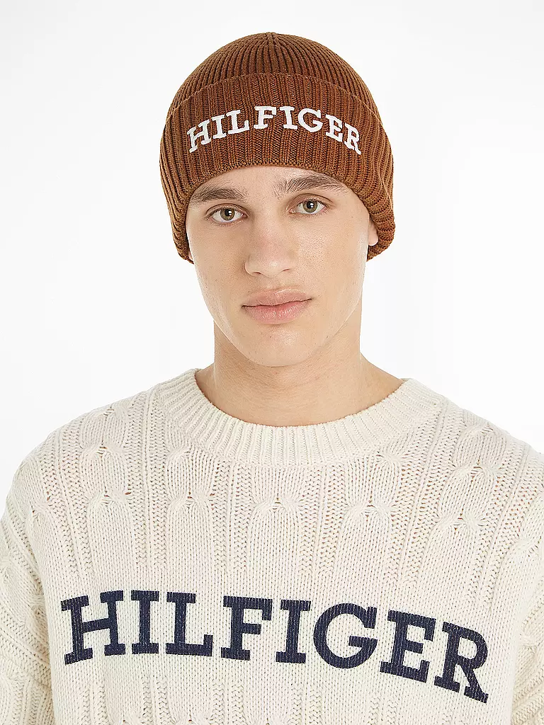 TOMMY HILFIGER | Bonnet - Tuque | Camel
