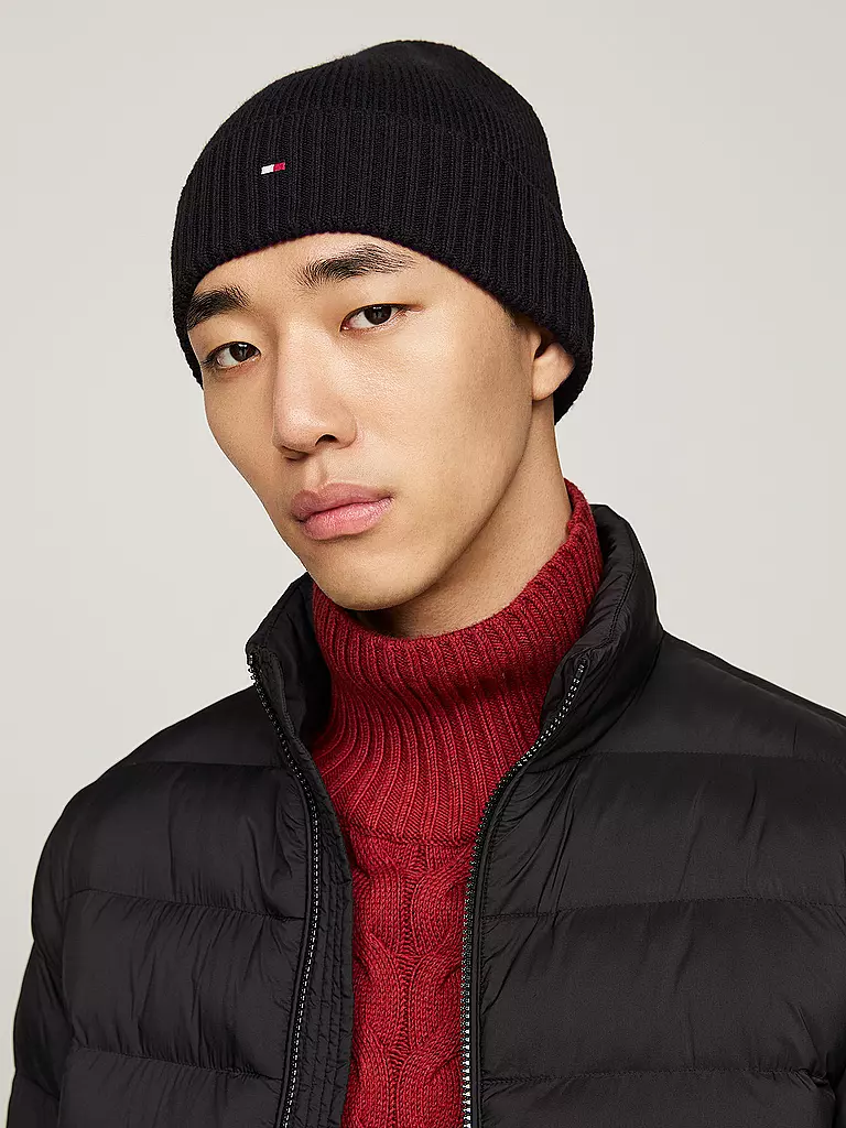 TOMMY HILFIGER | Bonnet - Tuque | schwarz