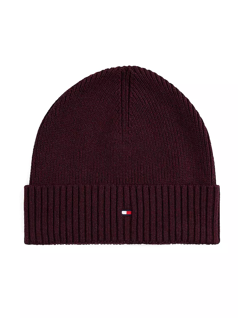 TOMMY HILFIGER | Bonnet | dunkelrot