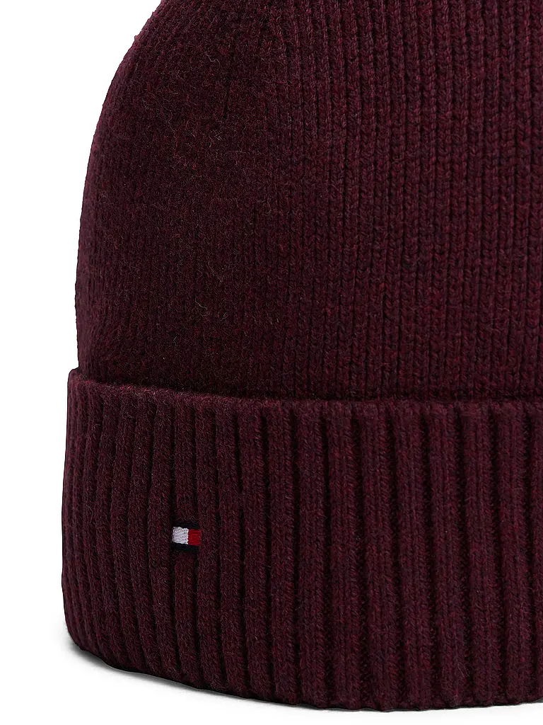 TOMMY HILFIGER | Bonnet | dunkelrot