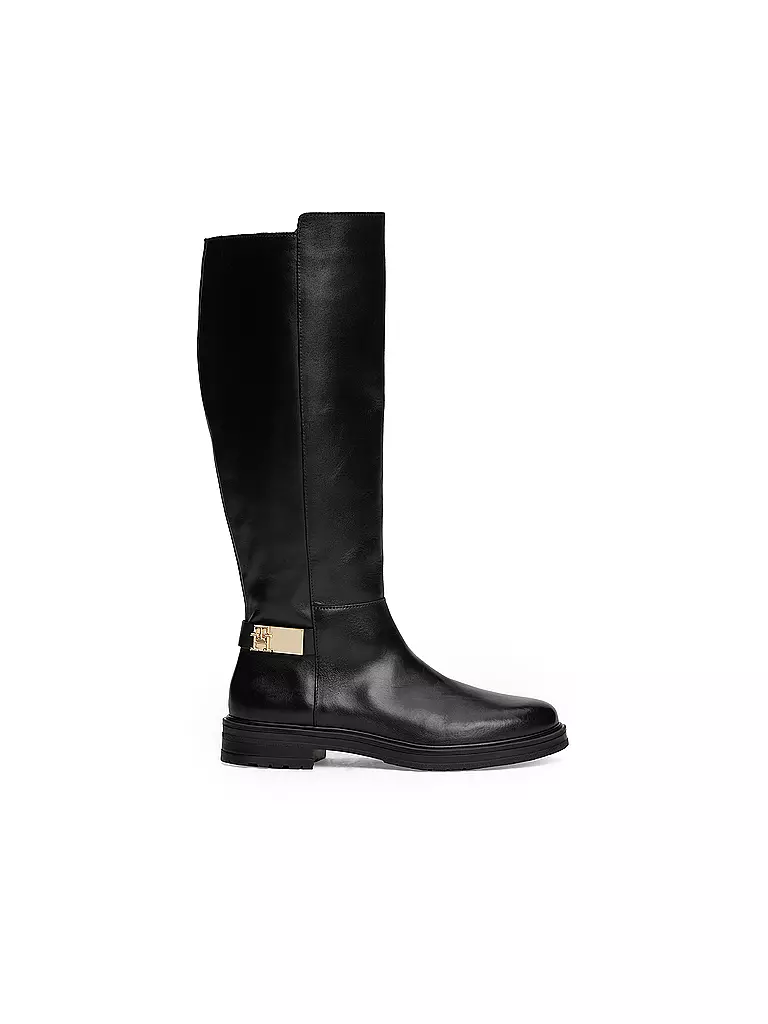 TOMMY HILFIGER | Bottes en cuir | Noir