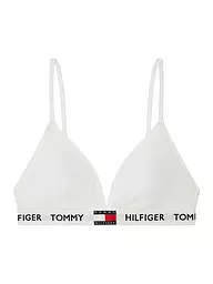 TOMMY HILFIGER | Bustier Triangle Rembourré rouge | Blanc