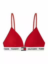 TOMMY HILFIGER | Bustier Triangle Rembourré rouge | Rouge