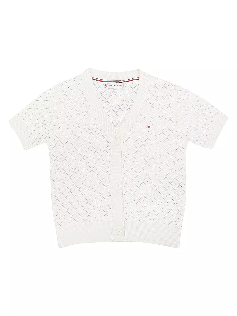 TOMMY HILFIGER | Cardigan fille | Crème