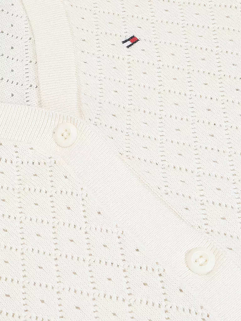 TOMMY HILFIGER | Cardigan fille | Crème