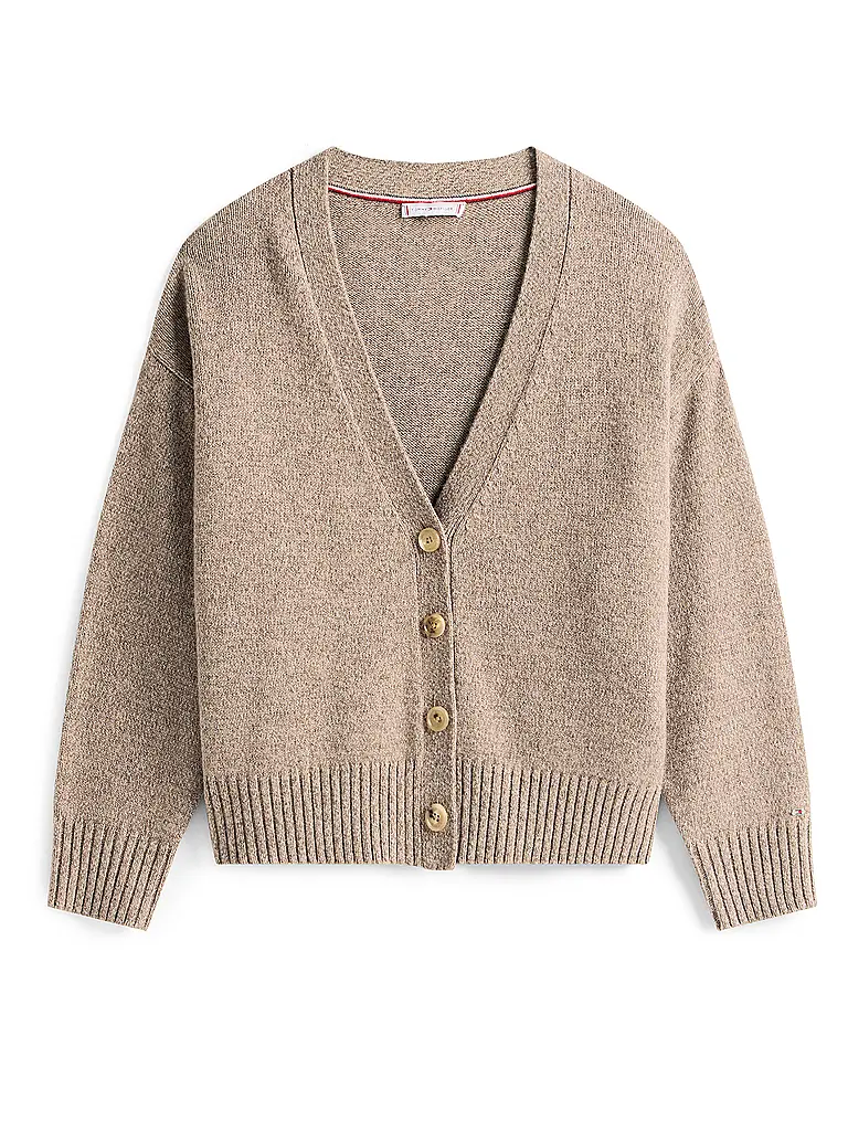 TOMMY HILFIGER | Cardigan | Marron clair