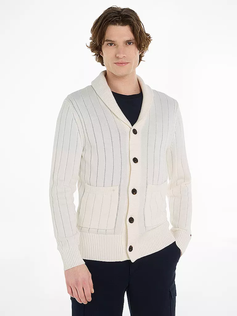 TOMMY HILFIGER | Cardigan | Blanc