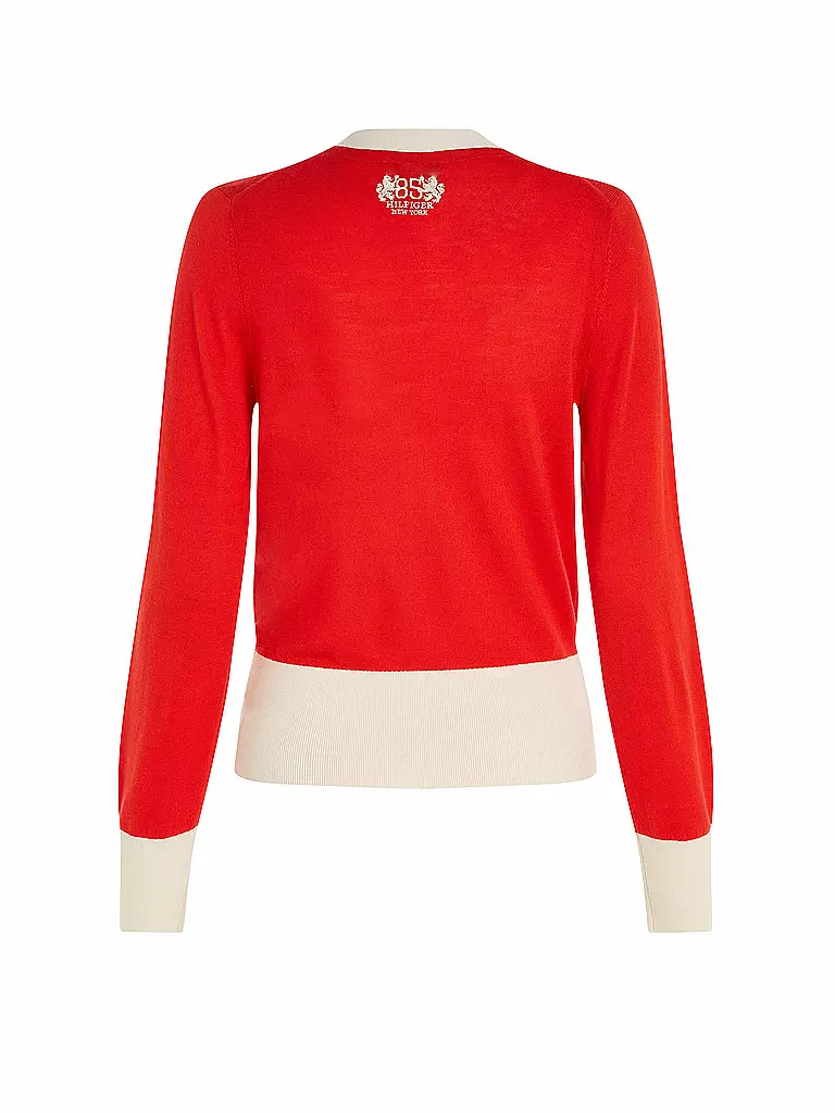 TOMMY HILFIGER | Cardigan | Rouge