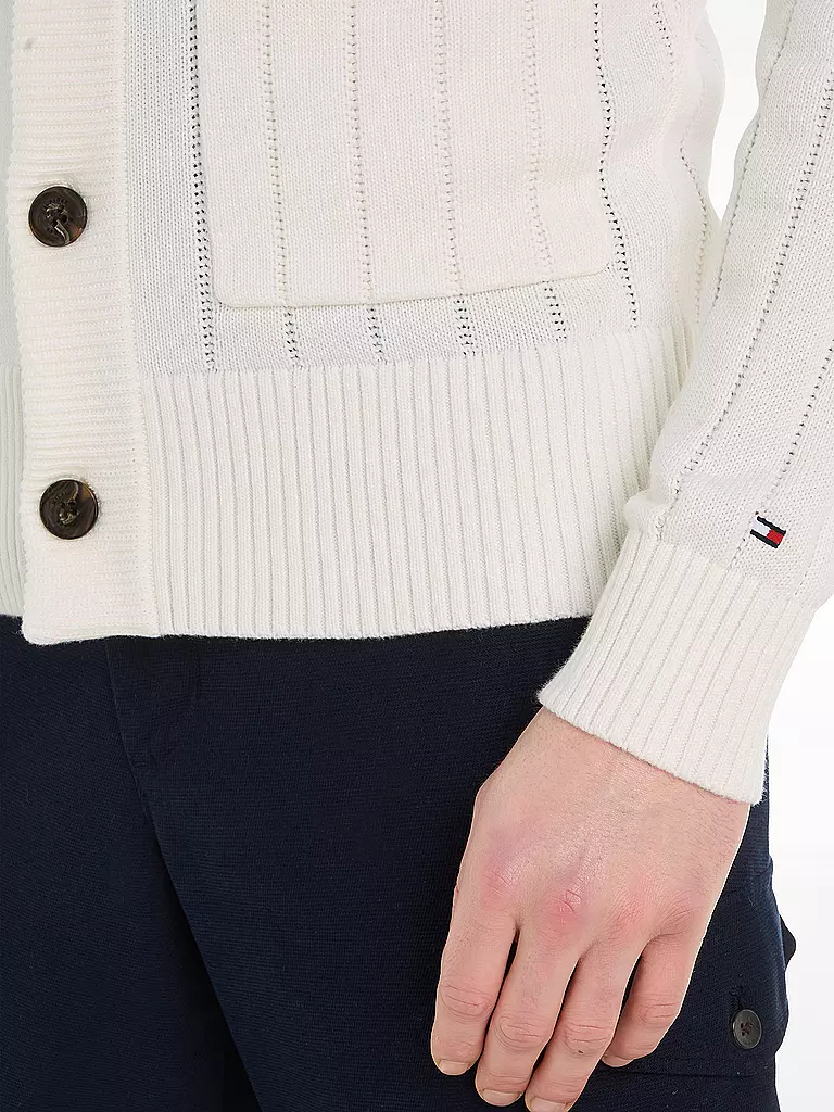 TOMMY HILFIGER | Cardigan | Blanc