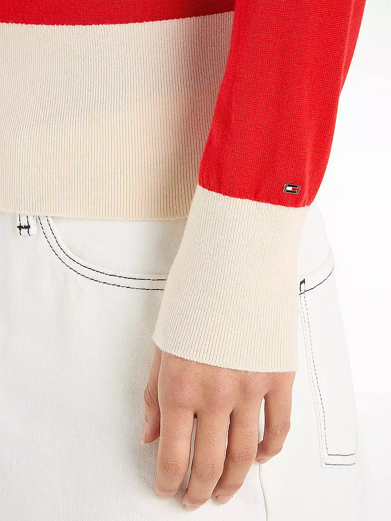 TOMMY HILFIGER | Cardigan | Rouge