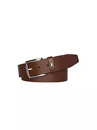 TOMMY HILFIGER | Ceinture en cuir « New Denton » | Marron