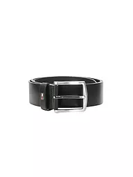 TOMMY HILFIGER | Ceinture en cuir « New Denton » | Noir